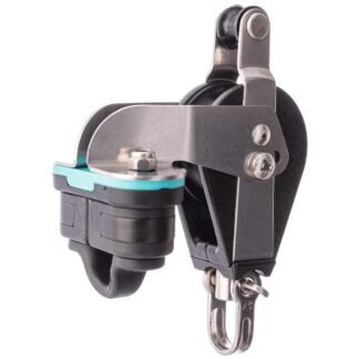 RWO 38mm Macro Block Single Swivel & Becket & Cams