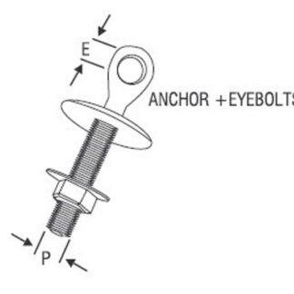 RWO Anchor Bolt 8 Diameter x 35mm