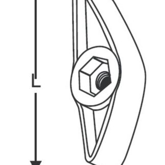 RWO Wingnut 8mm (x2)