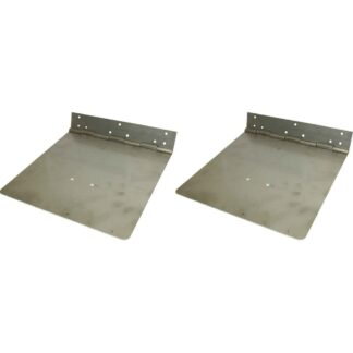 Lectrotab Stainless Steel Trim Tab Plates (12" x 12" / Per Pair)