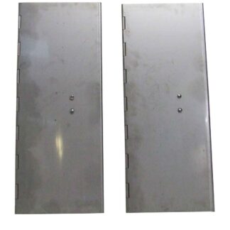 Lectrotab Stainless Steel Trim Tab Plates (12" x 30" / Per Pair)