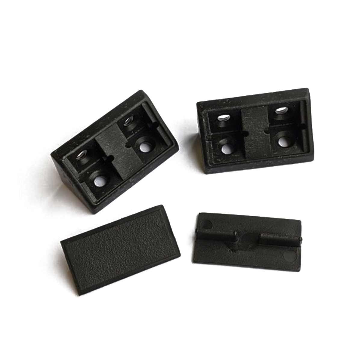 Double Corner Joint Body and Lid in Black