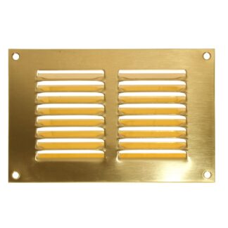 AG Return Air Grill Vent Brass 6" x 4"