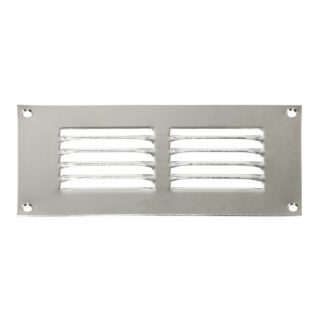 AG Return Air Grill Vent Chrome 6" x 4"