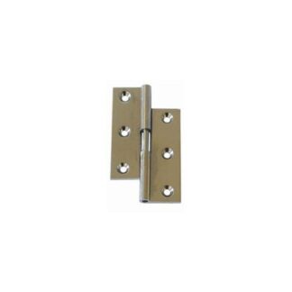 AG Lift Off Hinge Chromed Brass Left Hand 3" x 1-5/8"