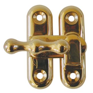 AG Polished Brass Cupboard Catch 2"