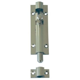 AG Barrel Bolt Straight 1-1/2" Chromed Brass