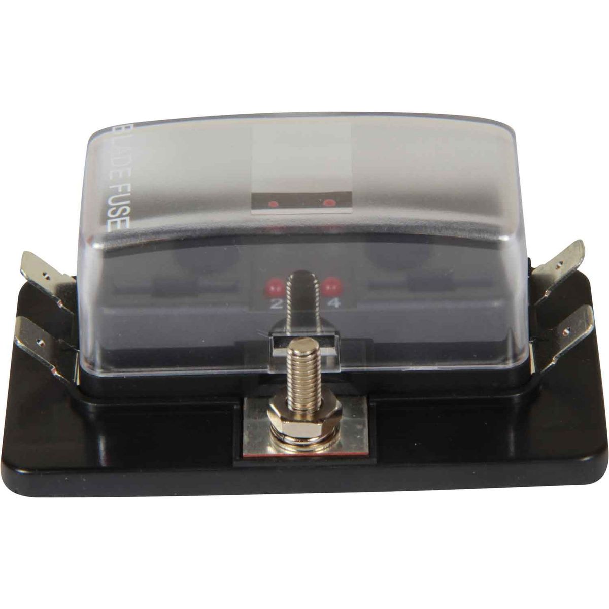 AMC Fuse Box for 4 Blade Fuses (LED Indicator)