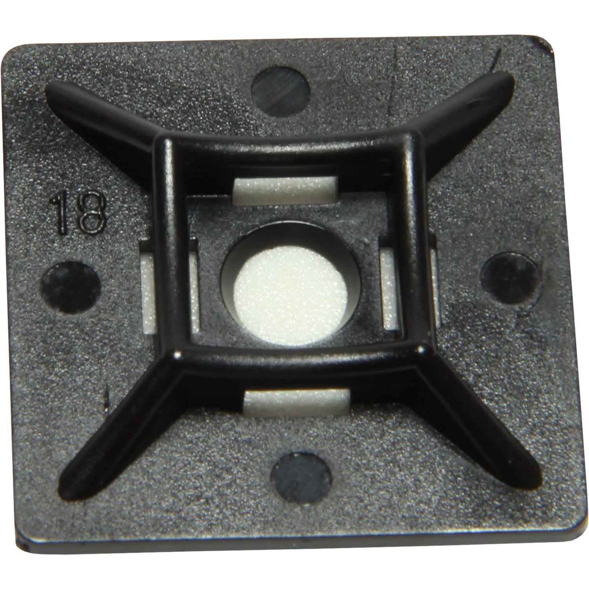 AMC Cable Tie Fixing Bases in Pack of 25 (4.8mm Strap)