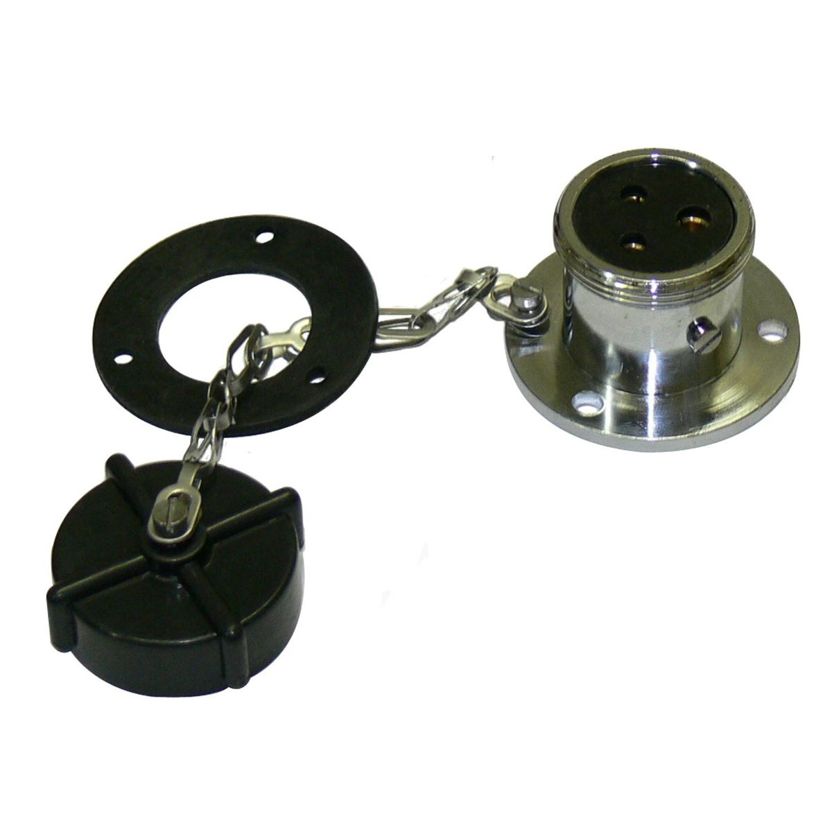 AAA Replacement Deck Socket (Plastic Cap / 7 Amp / 3 Pin)