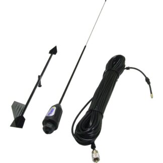 Shakespeare YHK Stainless Steel Whip Antenna (20m Cable / VHF)
