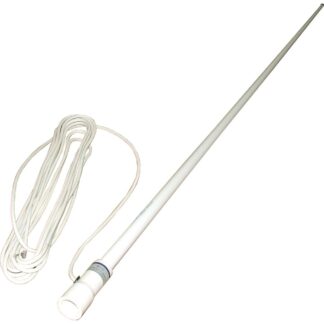 Shakespeare 427-N-KIT Fibreglass Antenna (6m Cable / With Base / VHF)