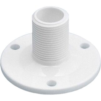 Osculati White Nylon Antenna Base for VHF-GPS Antennas (1" Thread)