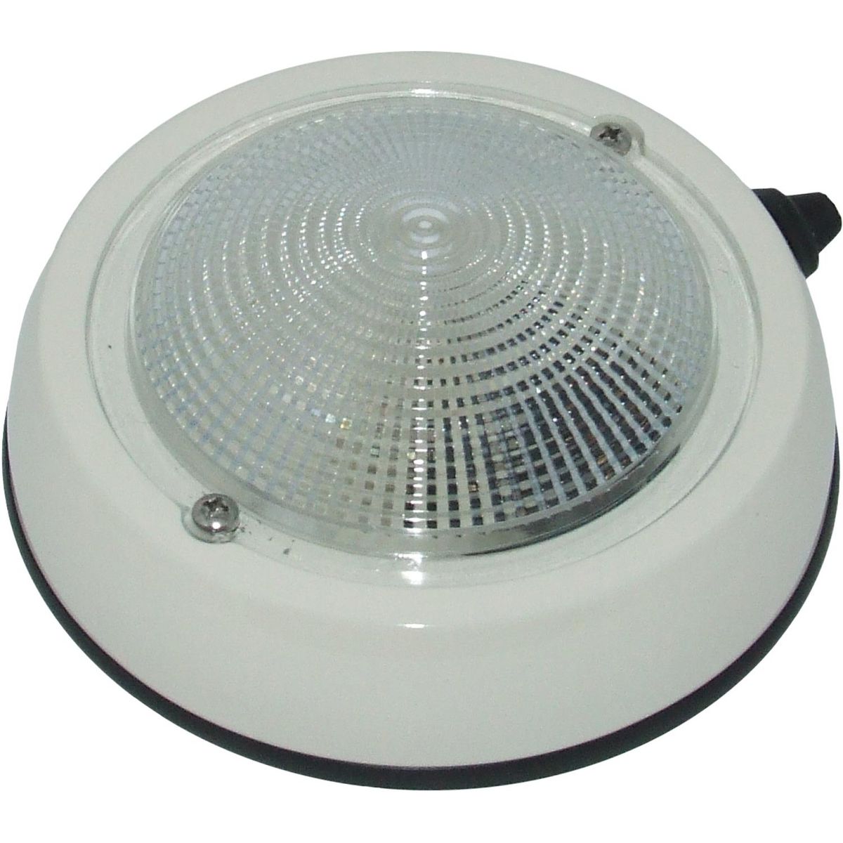 Perko 1253 Surface Mount Dome Light (12V / White / 125mm Diameter)
