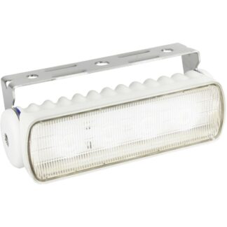 Hella Sea Hawk-R Bracket Mounted LED Floodlight (White Case)