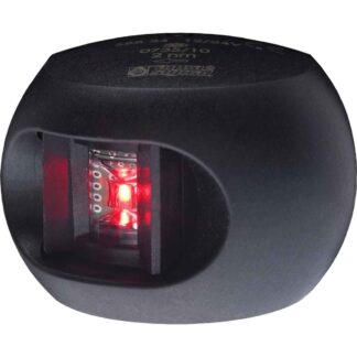 Aqua Signal 34 Port Red LED Navigation Light (Black Case)