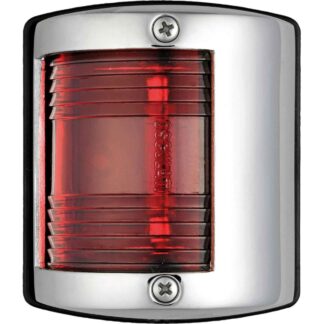 Two 5 Series Port Red Navigation Light (Stainless Steel / 12V / 10W)