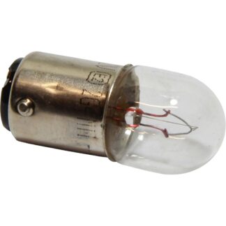 AG Tungsten Light Bulb with BA15d Fitting (12V / 10W)