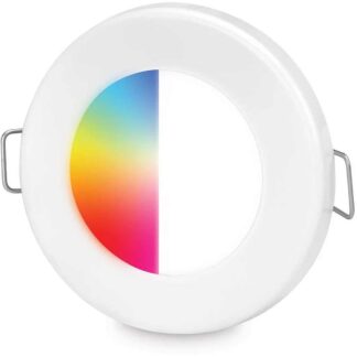 Hella Apelo EuroLED 75 Round RGB/W Downlight in White (12V)