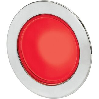 Hella EuroLED 95 Low Profile Round Light (Daylight White + Red)