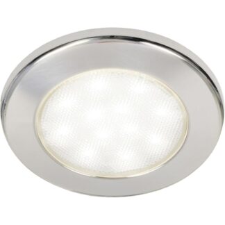 Hella EuroLED 115 Recess Light with Stainless Steel Rim (White)