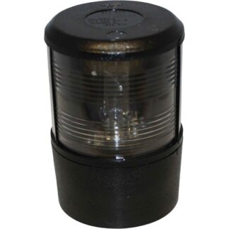 Perko 0200 Base Mount Stern White Navigation Light (Black / 24V / 10W)
