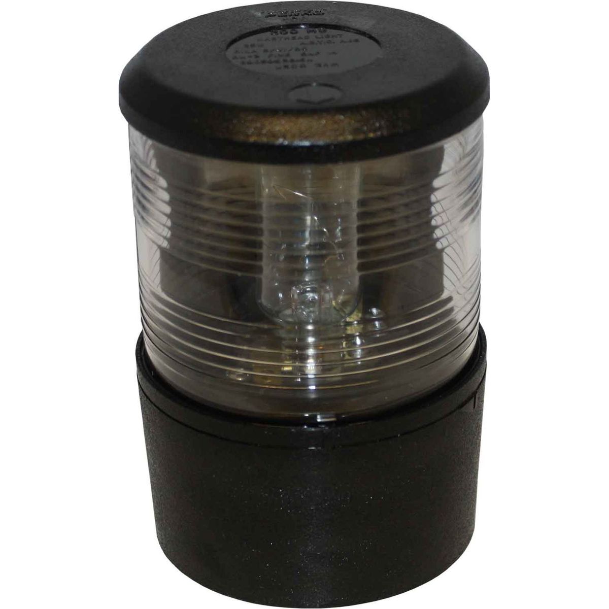 Perko 0200 Masthead White Navigation Light (Black Case / 24V / 25W)
