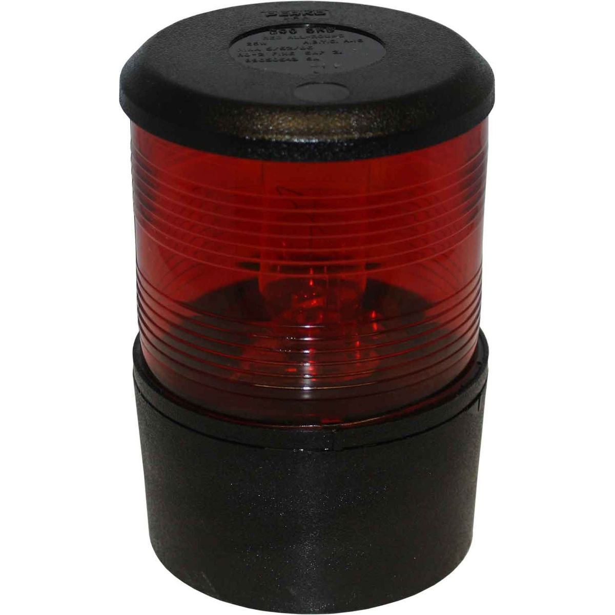 Perko 0200 All Round Red Navigation Light (Black Case / 24V / 25W)