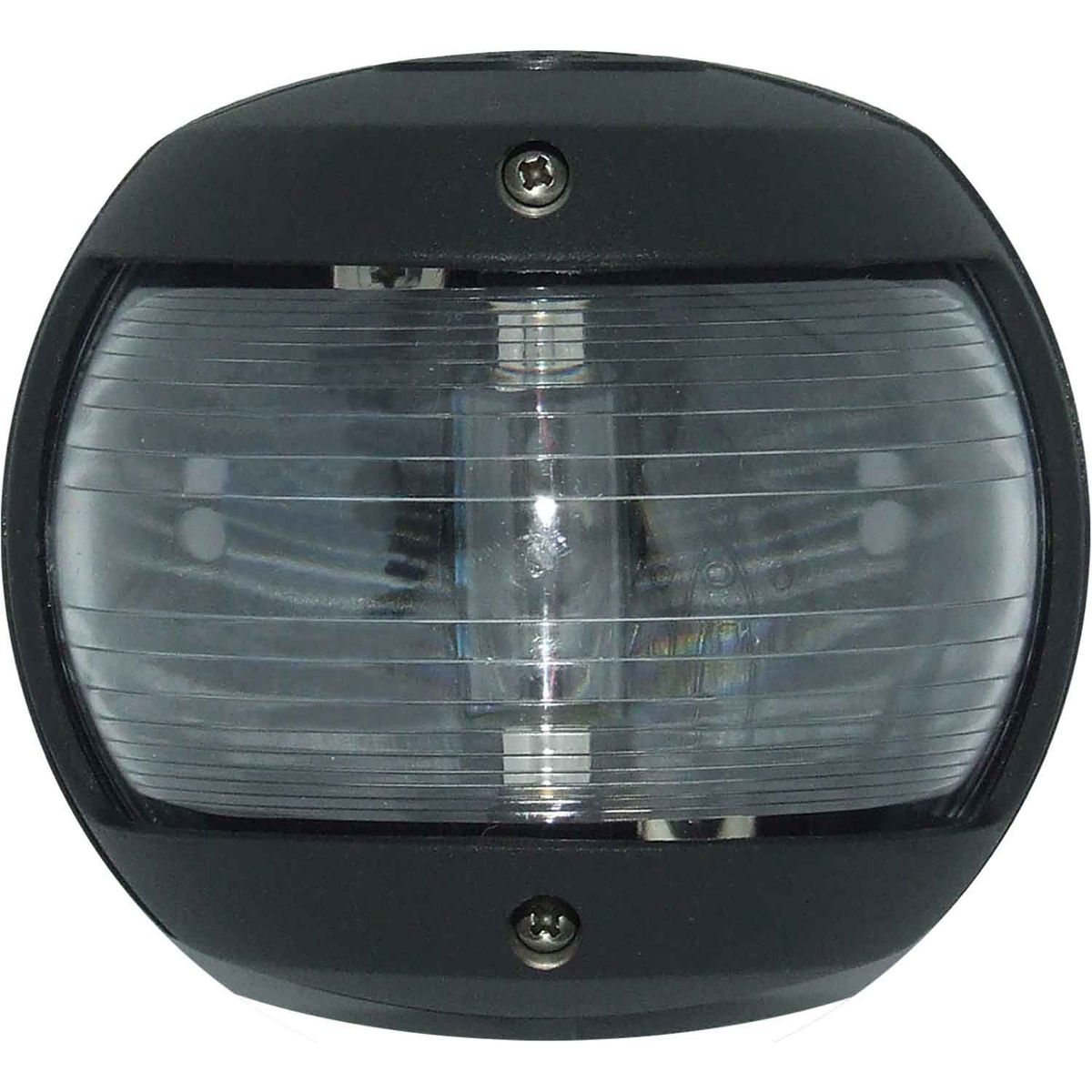 Perko 0170 Masthead White Navigation Light (Black Case / 12V / 15W)