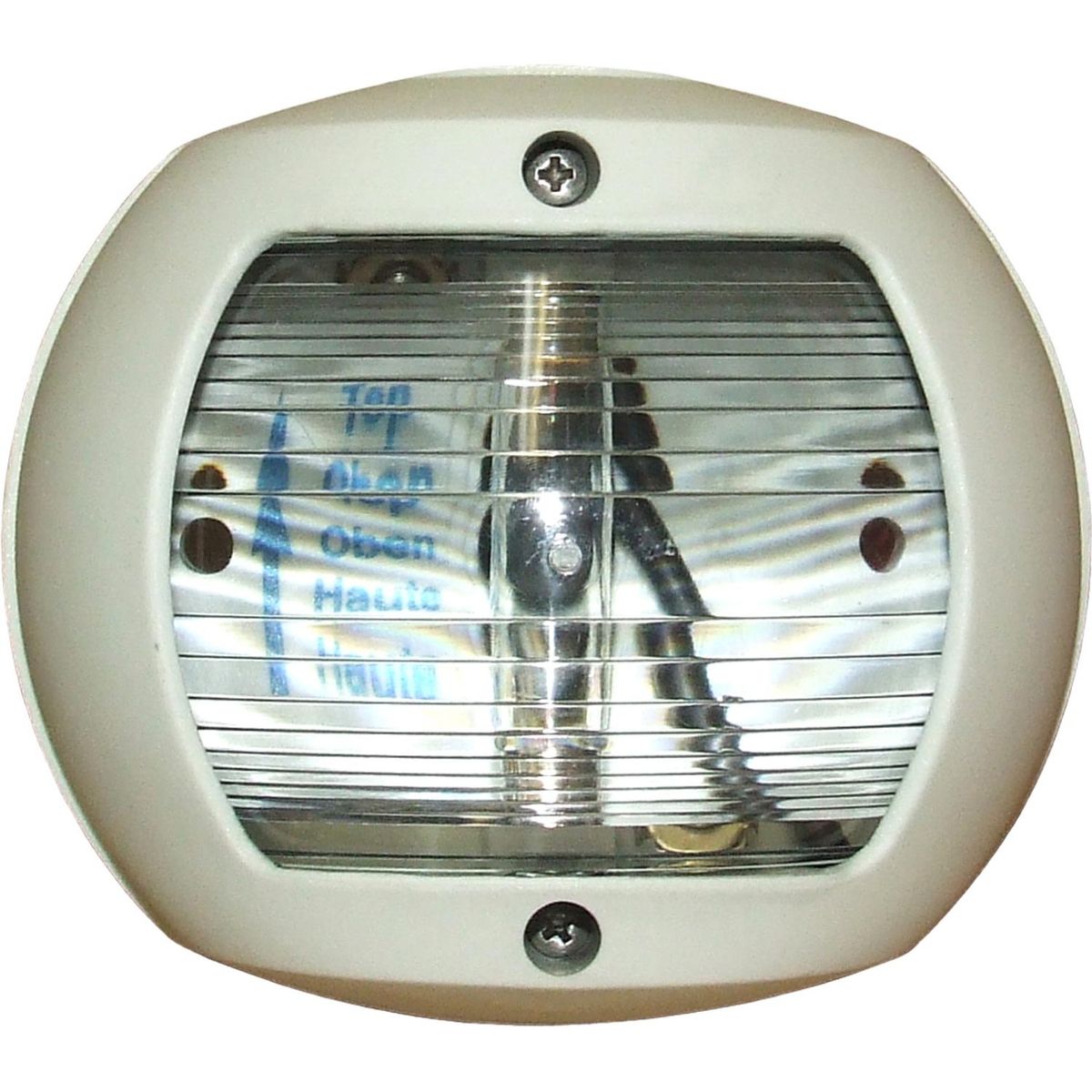 Perko 0170 Stern White Navigation Light (White Case / 12V / 10W)