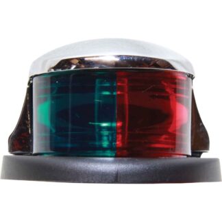 Perko 0227 Bicolour Navigation Light (Chrome Plated Case / 12V / 10W)