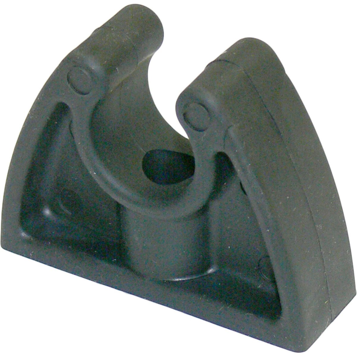 Perko 0477 Black Plastic Pole Light Clip (19mm OD Poles)