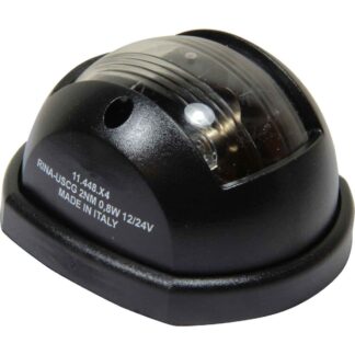 Osculati Stern White LED Navigation Light (Black, 12V)