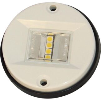 Stern White LED Navigation Light (White Case / 12V)