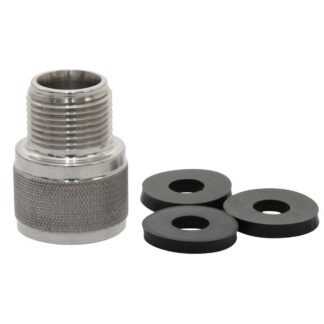 General Ecology Din Adaptor 3/8" BSP Female Parallel x 9/16"-24 Male