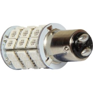 Red LED BAY15d Navigation Light Bulb (10V - 30V / 3.2W / 45mm)
