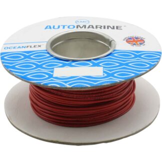 Oceanflex Tinned Thin Wall Cable for LEDs (Red / 1mm² / 50m)