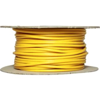 AMC 1 Core TW Cable 65/0.30 4.5mm2 100m Yellow