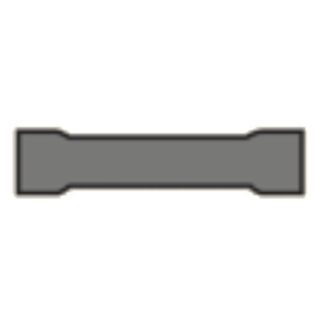 AMC Heat Shrink Terminal Thro Yellow (50)