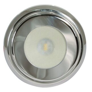 Quick Tim Surface Mount Downlighter Stainless Steel 10-30V 2W Warm LED