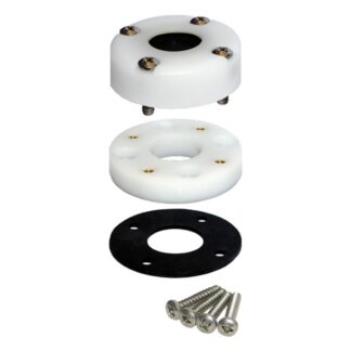 Blue Sea CableClam Plastic Cable Gland Deck Seal (17mm / White)