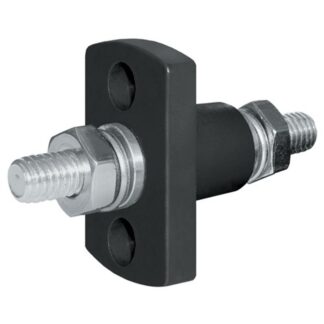 Blue Sea Feed Through Sm Black 5/16" - 18 Stud 250A