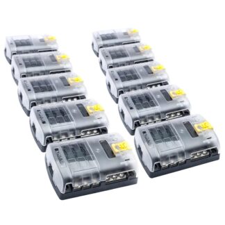 Blue Sea Fuse Block ATO 6 Circuit with Ground (Bulk 10)