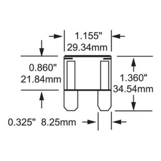 Blue Sea Fuse Maxi 40 Amp