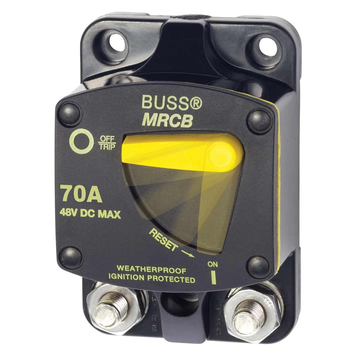 Blue Sea 187 Surface Mount Circuit Breaker 70A