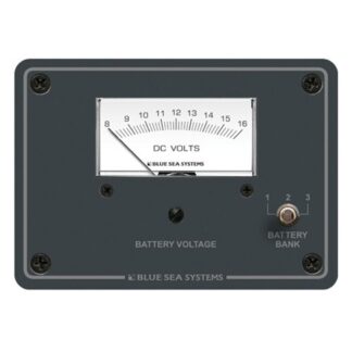 Blue Sea Volt Test Panel 3 Bank 12V DC
