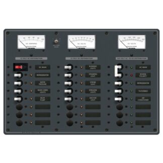 Blue Sea Panel 16-12V DC/8-230V AC CE