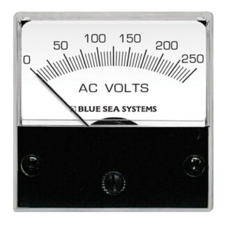 Blue Sea Voltmeter Analogue Micro (0-250V AC)