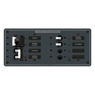 Blue Sea Panel AC Source Select 16A 4 Position