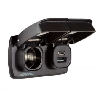 Scanstrut Multi-F2 Flip Pro USB A/C & 12V Power Socket